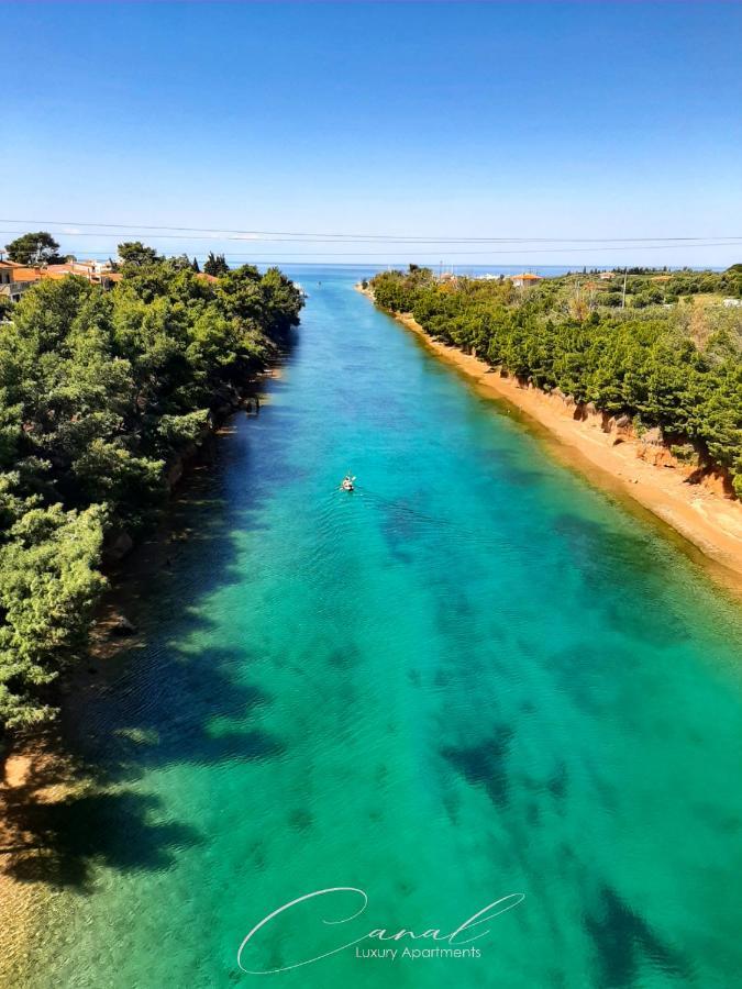 Canal Luxury Apartments Nea Poteidaia Dış mekan fotoğraf